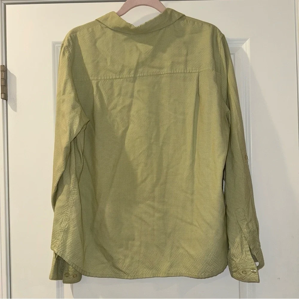 💕SALE💕Krazy Kat Green Checkered Shirt - Picture 2 of 3